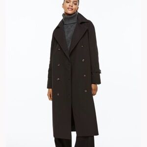 H&M Classic Black Trench Coat
